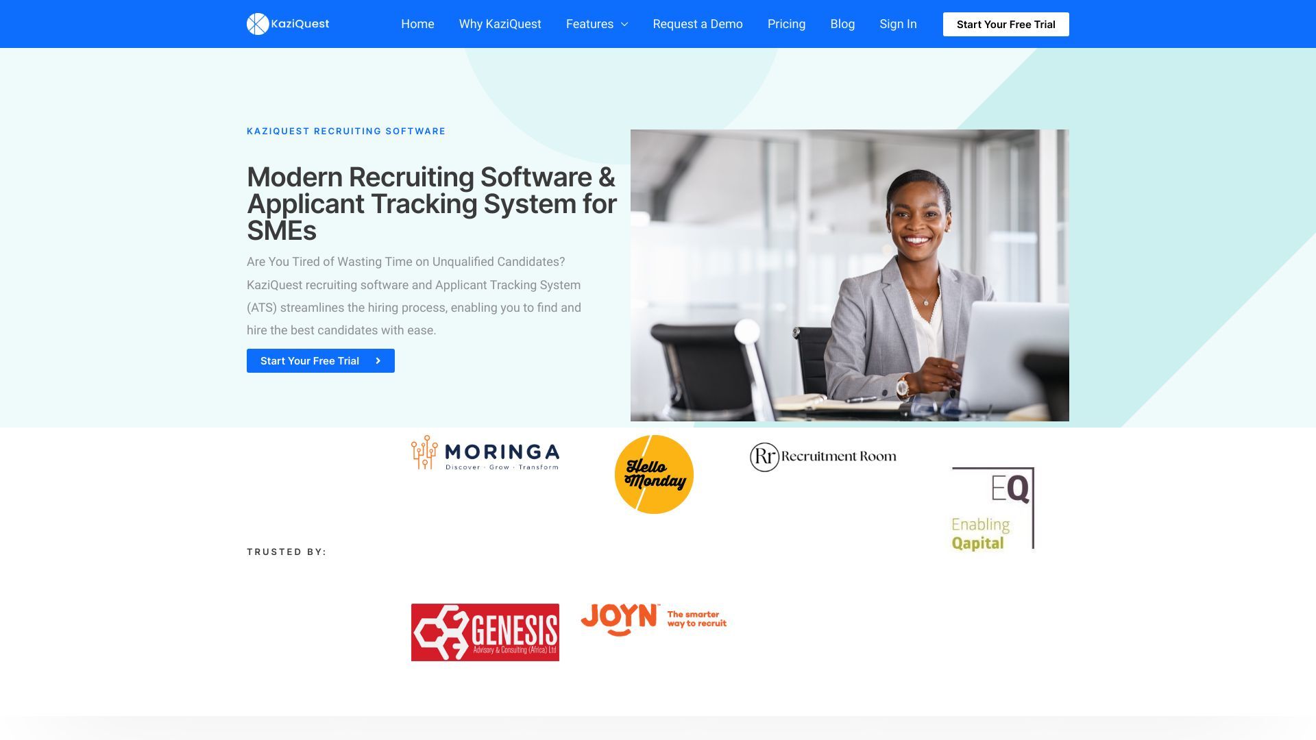 KaziQuest Recruiting Software image