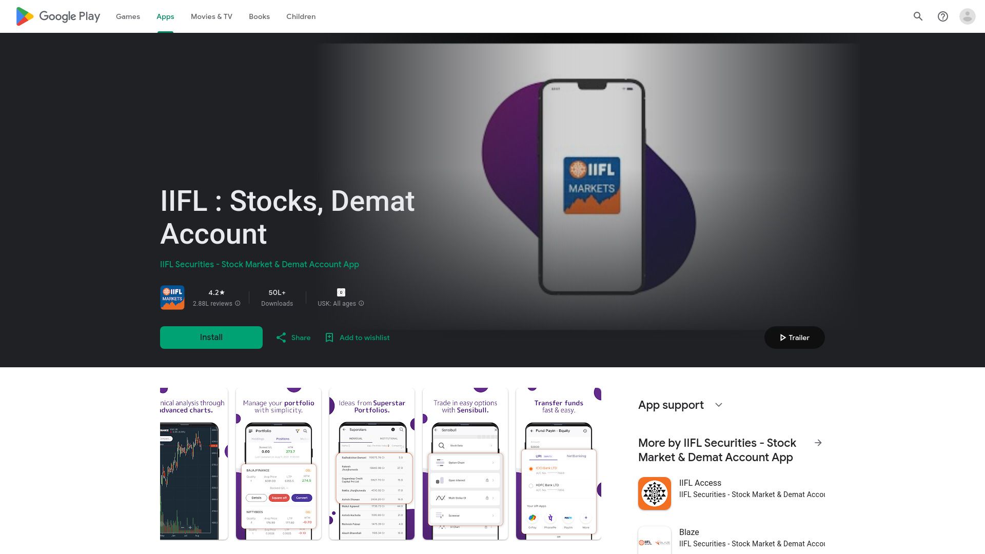 IIFL Securities Share Market App image