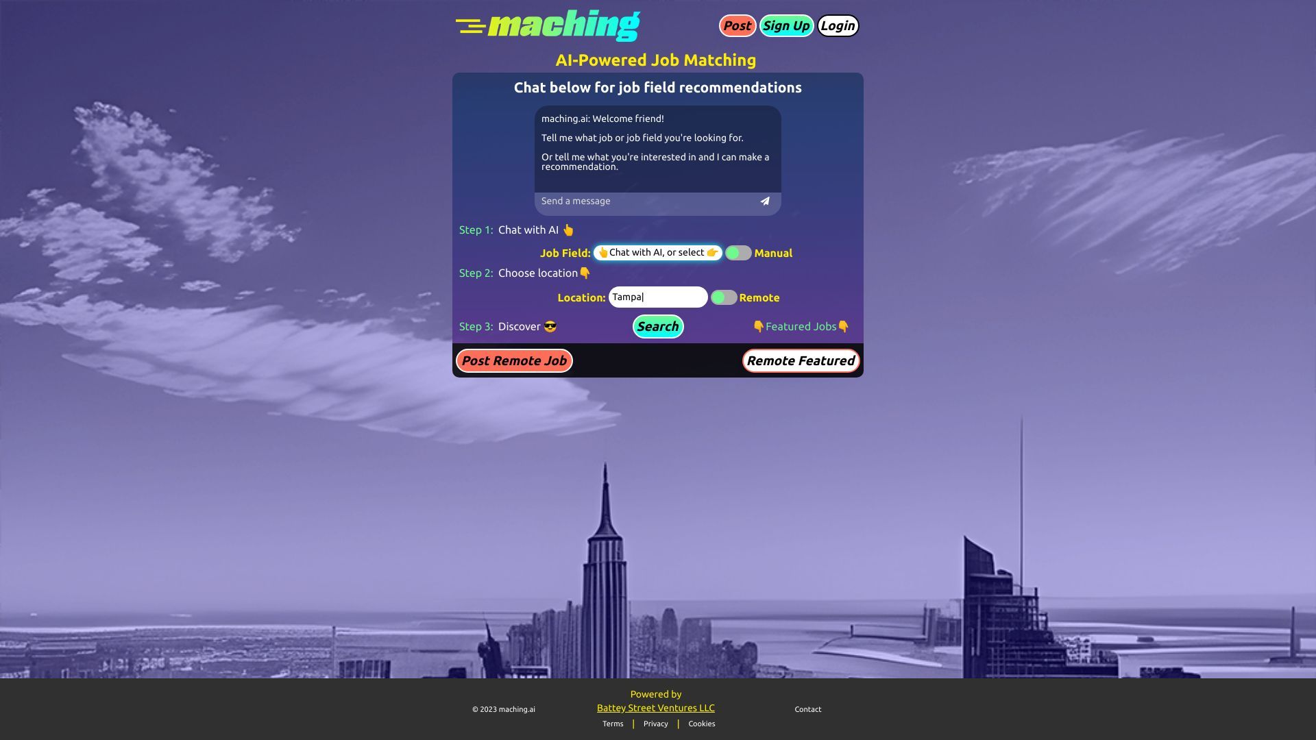 maching.ai - AI-Powered Job Matching image