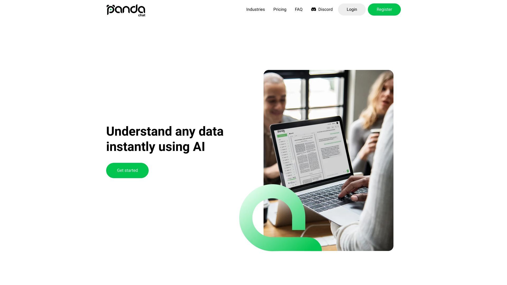 Pandachat - Understand any data instantly using AI image