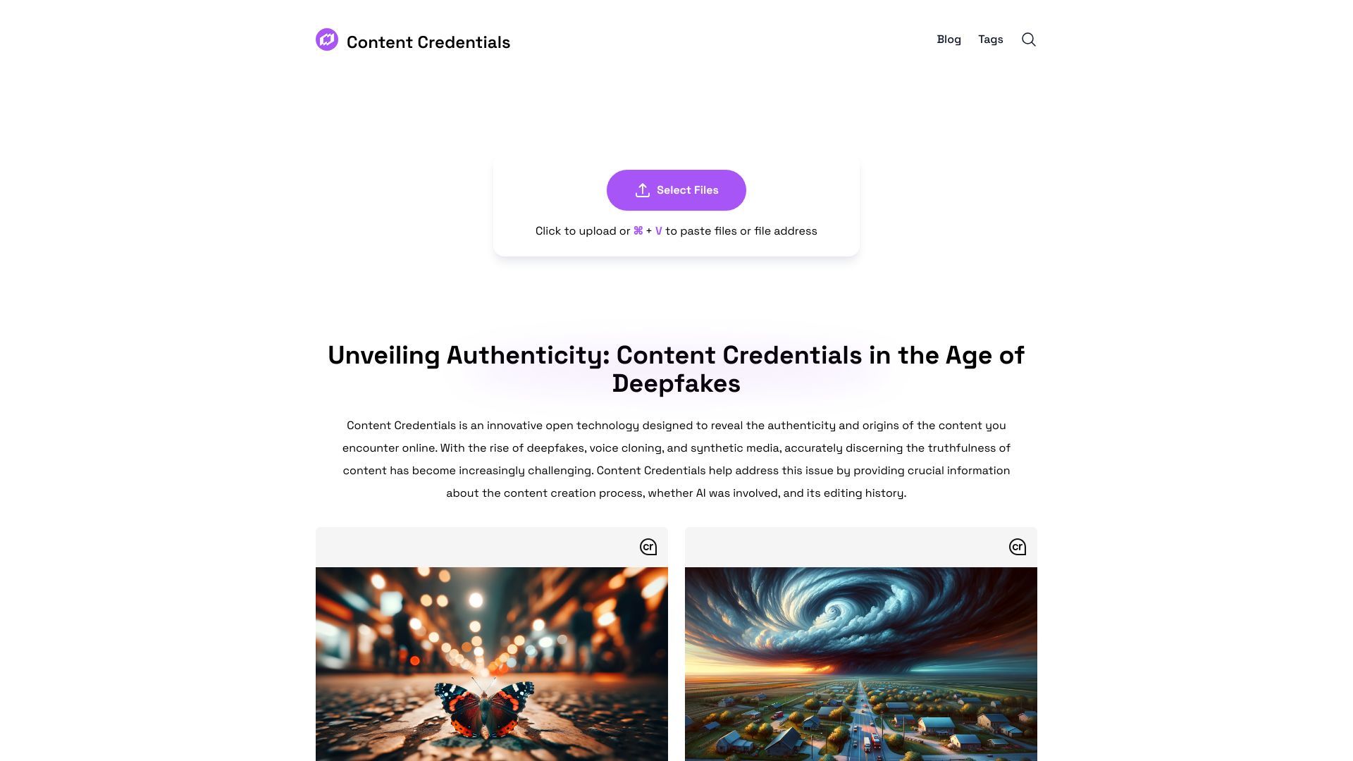 Content Credentials image