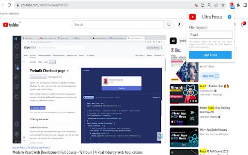 YouTube Ultra Focus Mode image