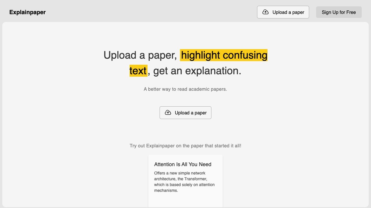 Explainpaper image