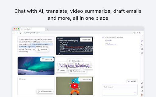 SmartCoder Chrome Extension image