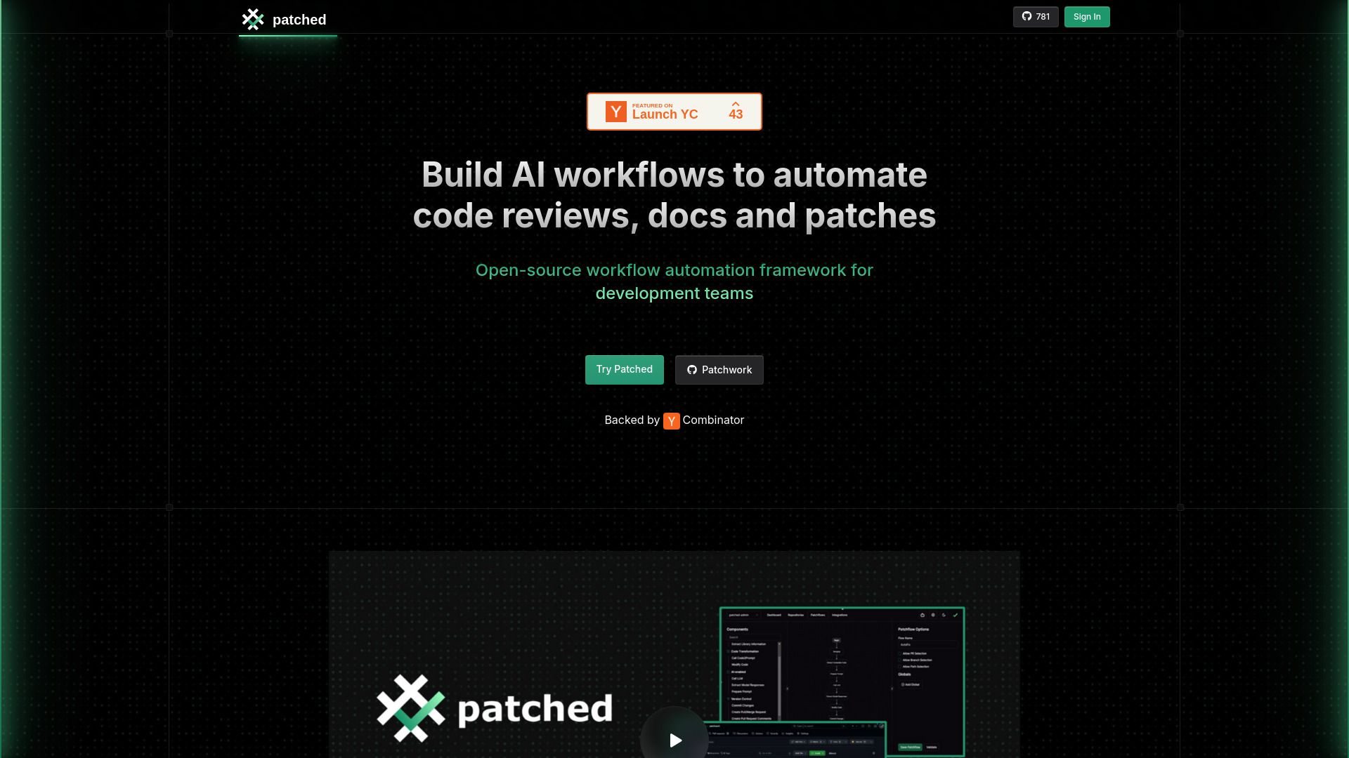 Patched image