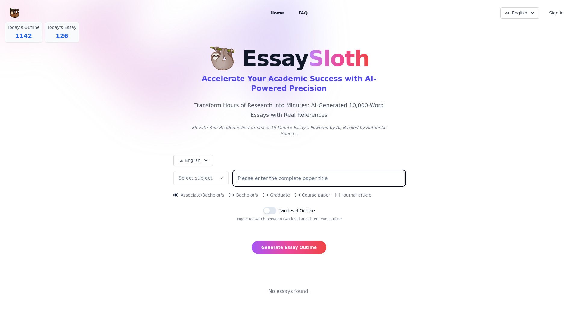 EssaySloth image