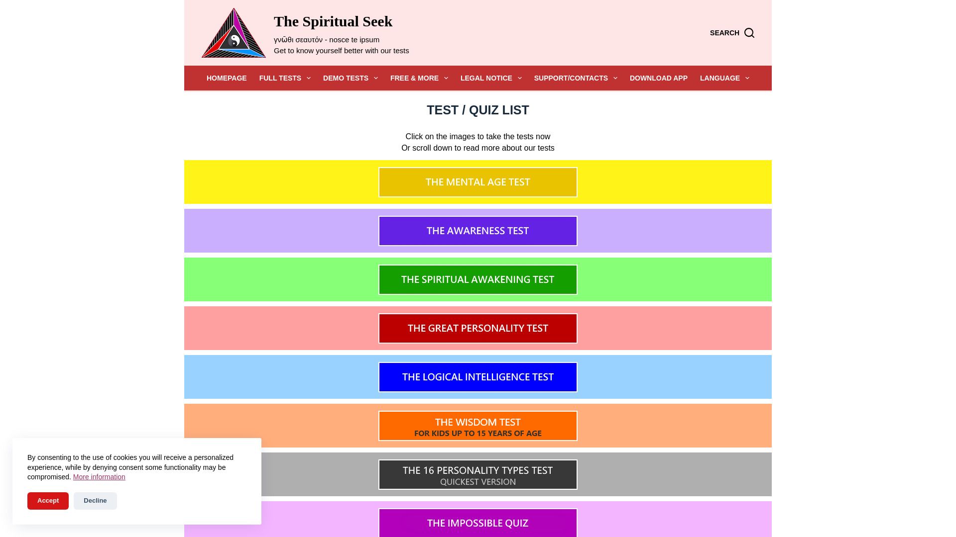 The Spiritual Seek image