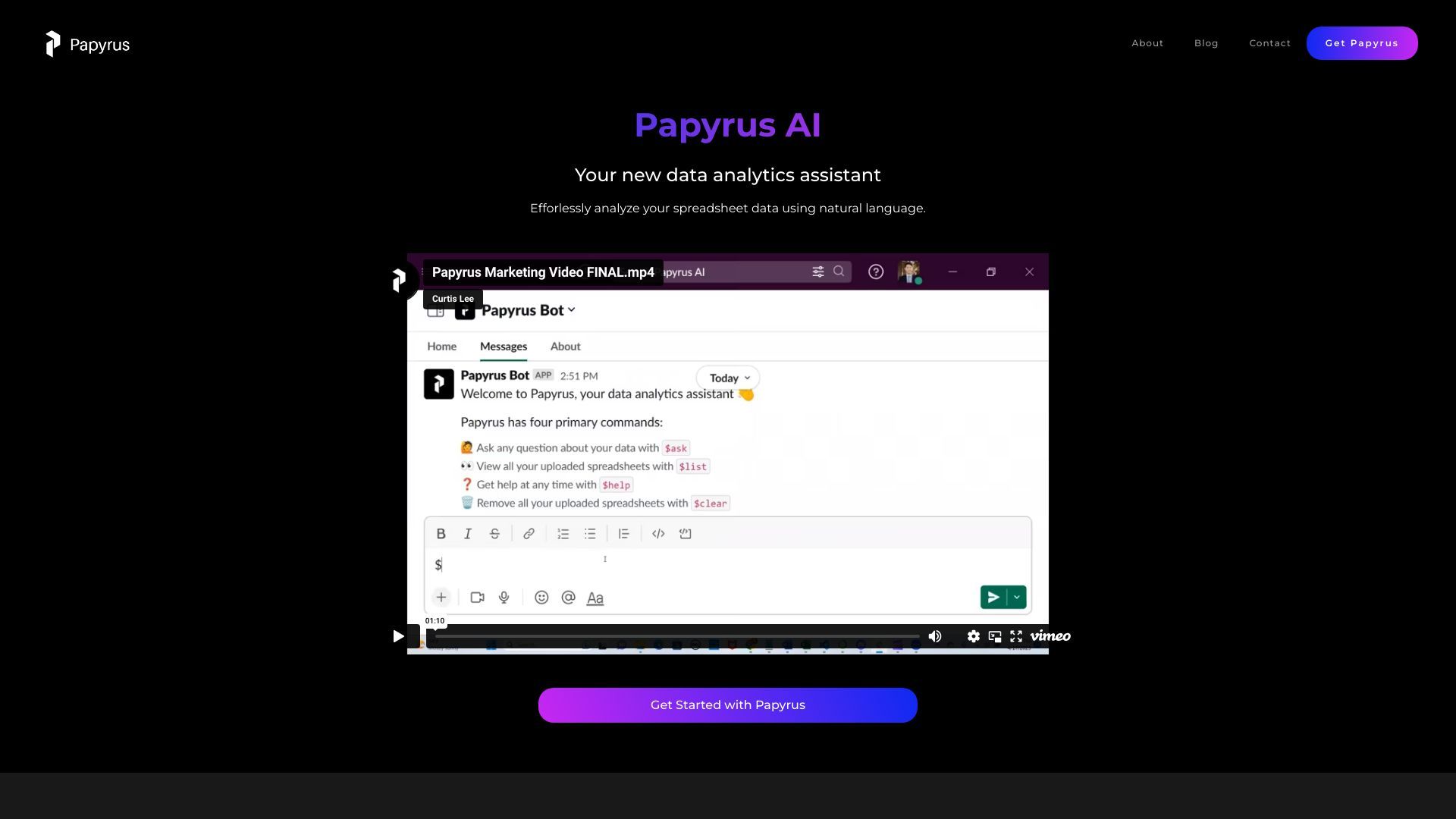 Papyrus AI image