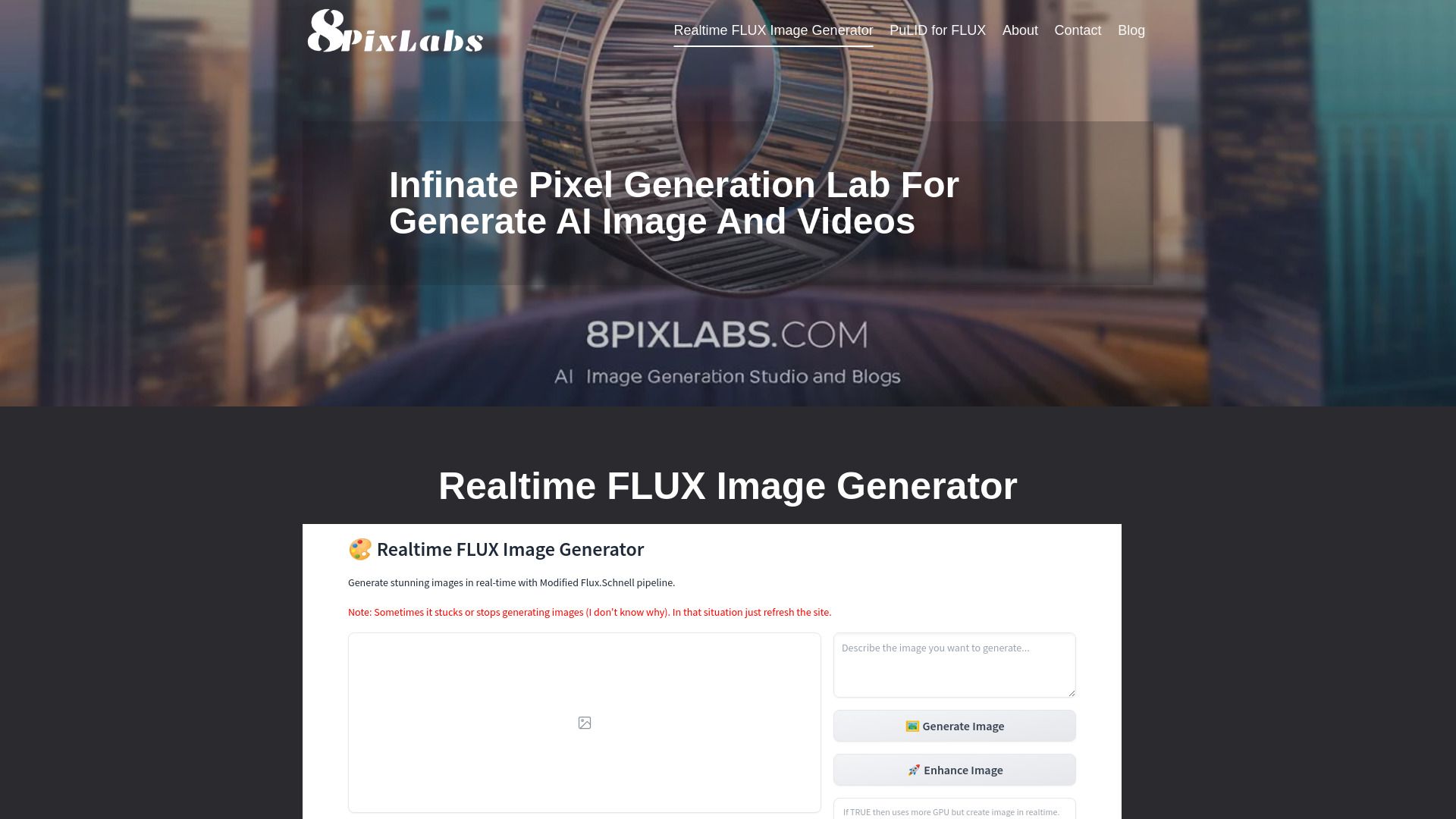 Realtime FLUX Image Generator image
