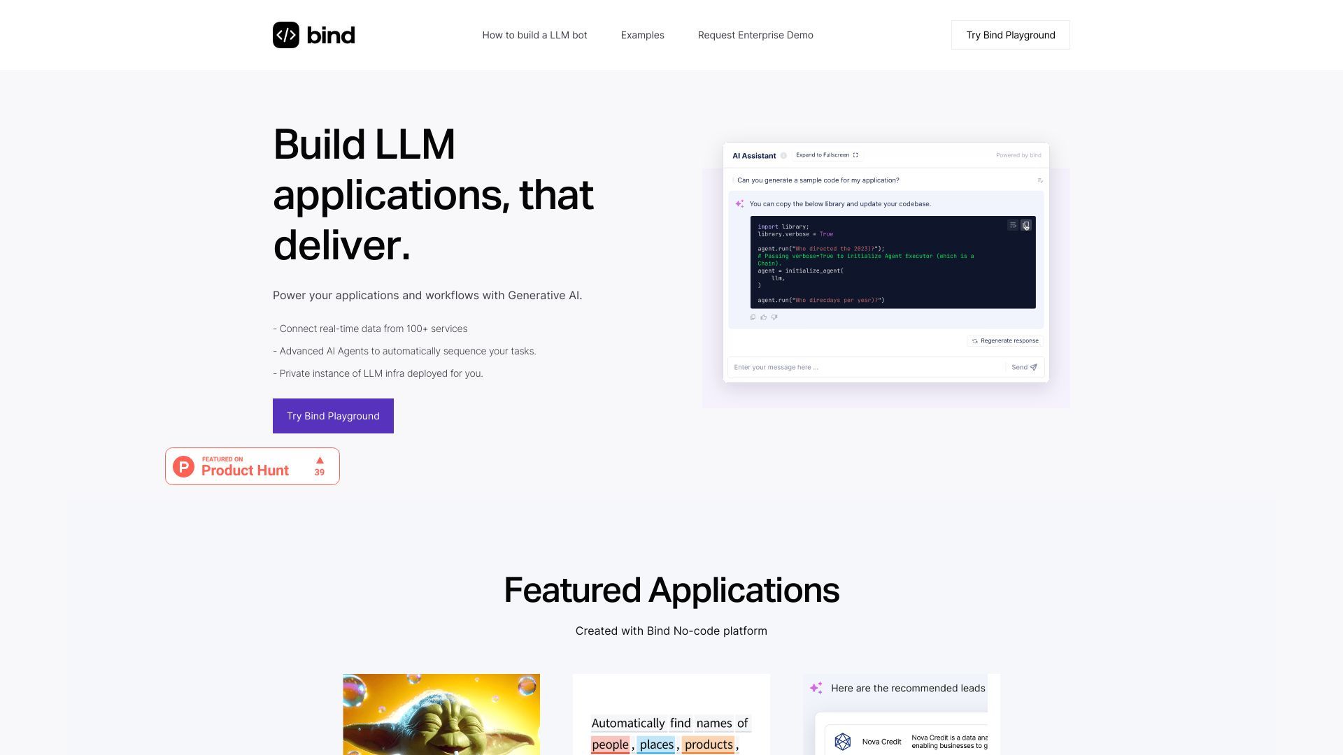 Bind image