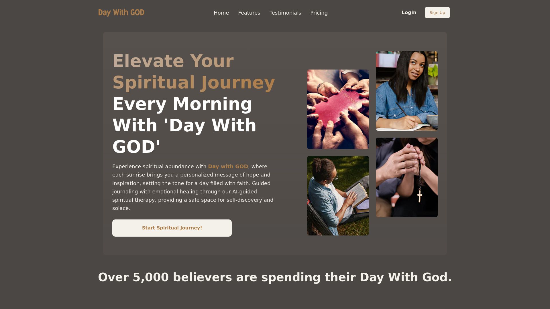 Day With God - AI-powered Spiritual Growth image