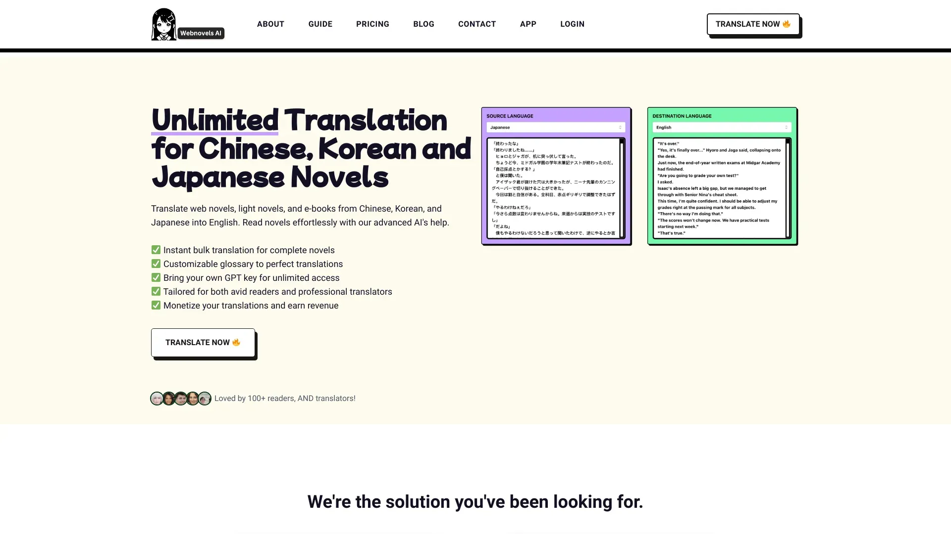 Webnovels AI image
