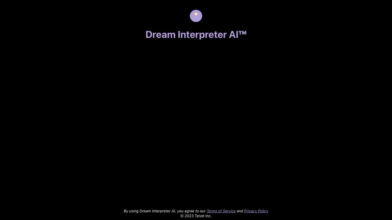Dream Interpreter AI image