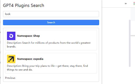 GPT4 Plugins Search image
