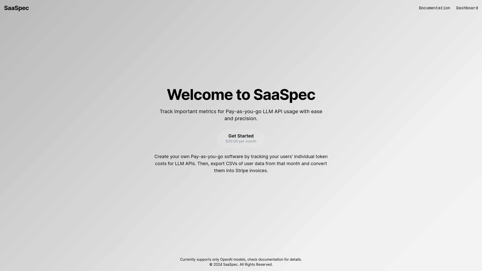 SaaSpec image
