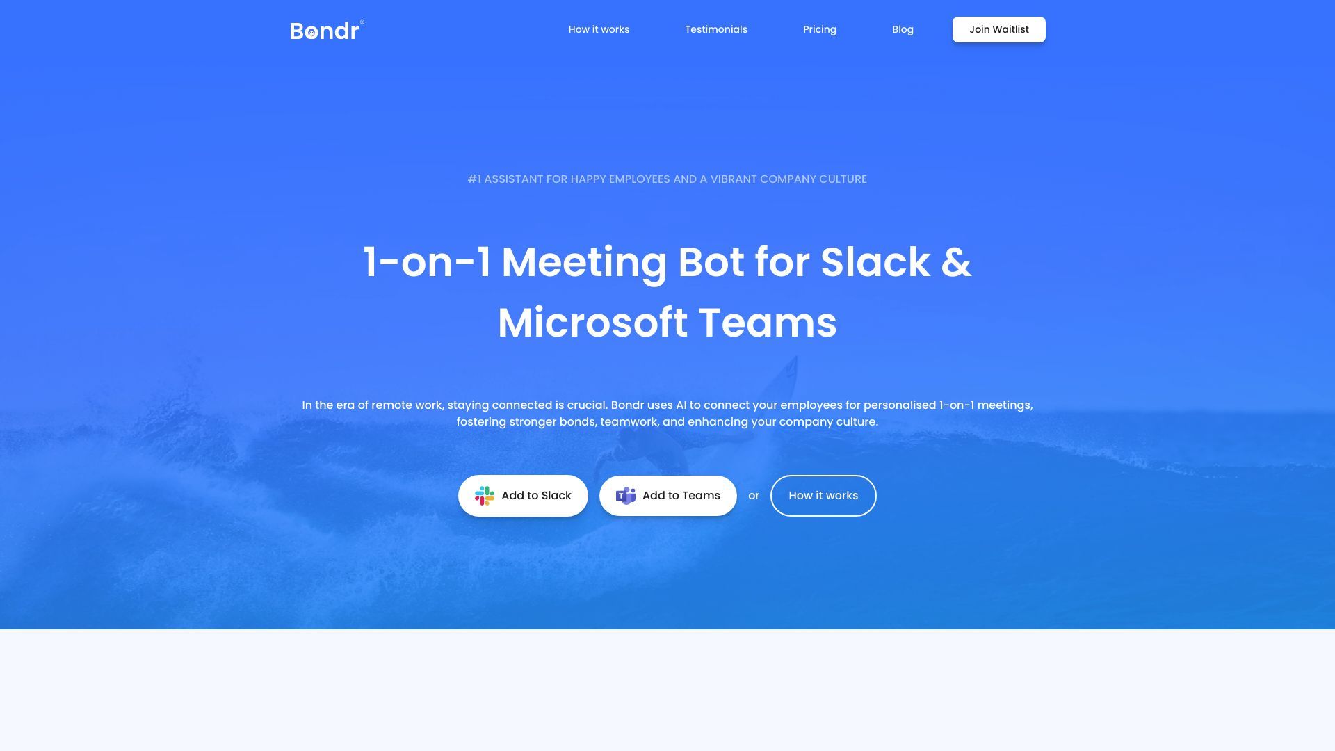 1-on-1 Meeting Bot for Slack & Microsoft Teams image