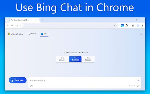 Bing GPT Chrome Extension image