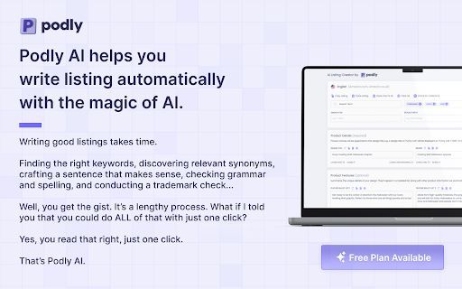 AI Listing Creator by Podly image