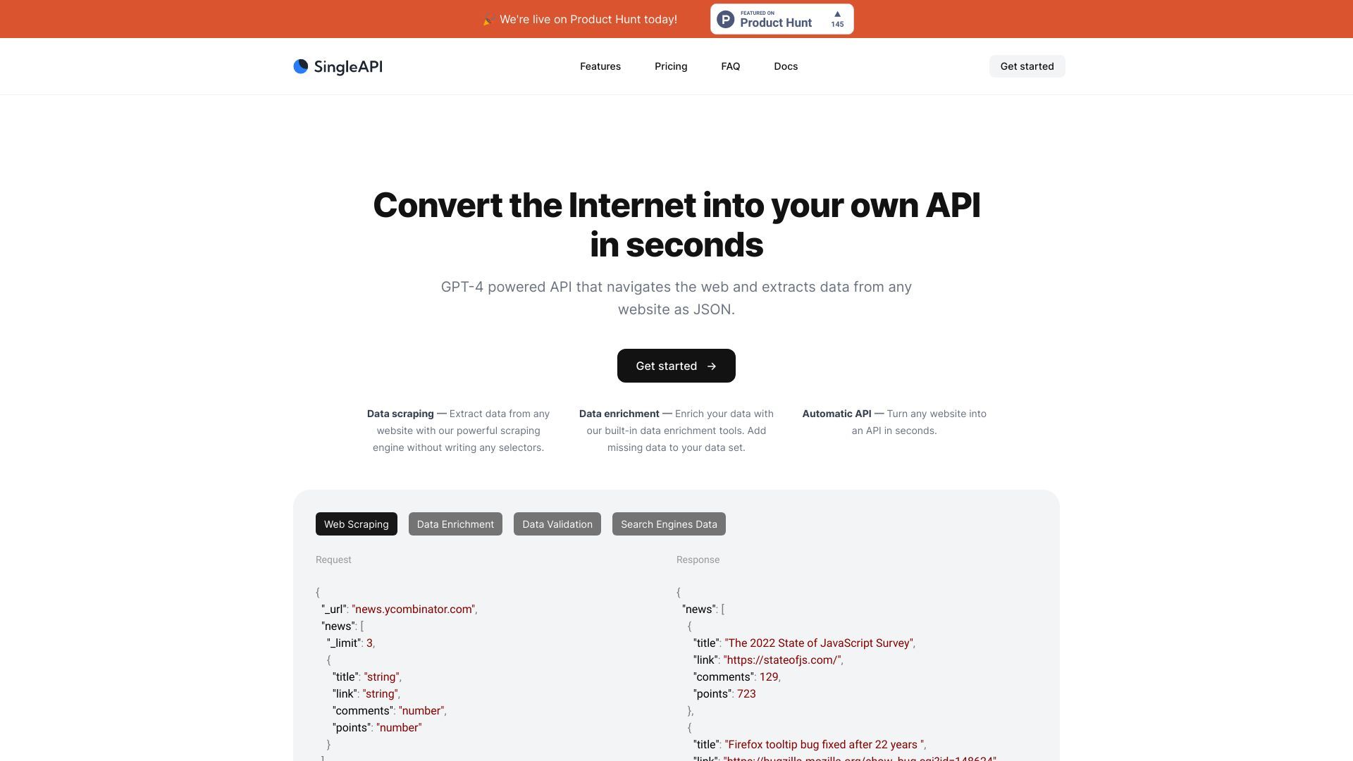 SingleAPI image