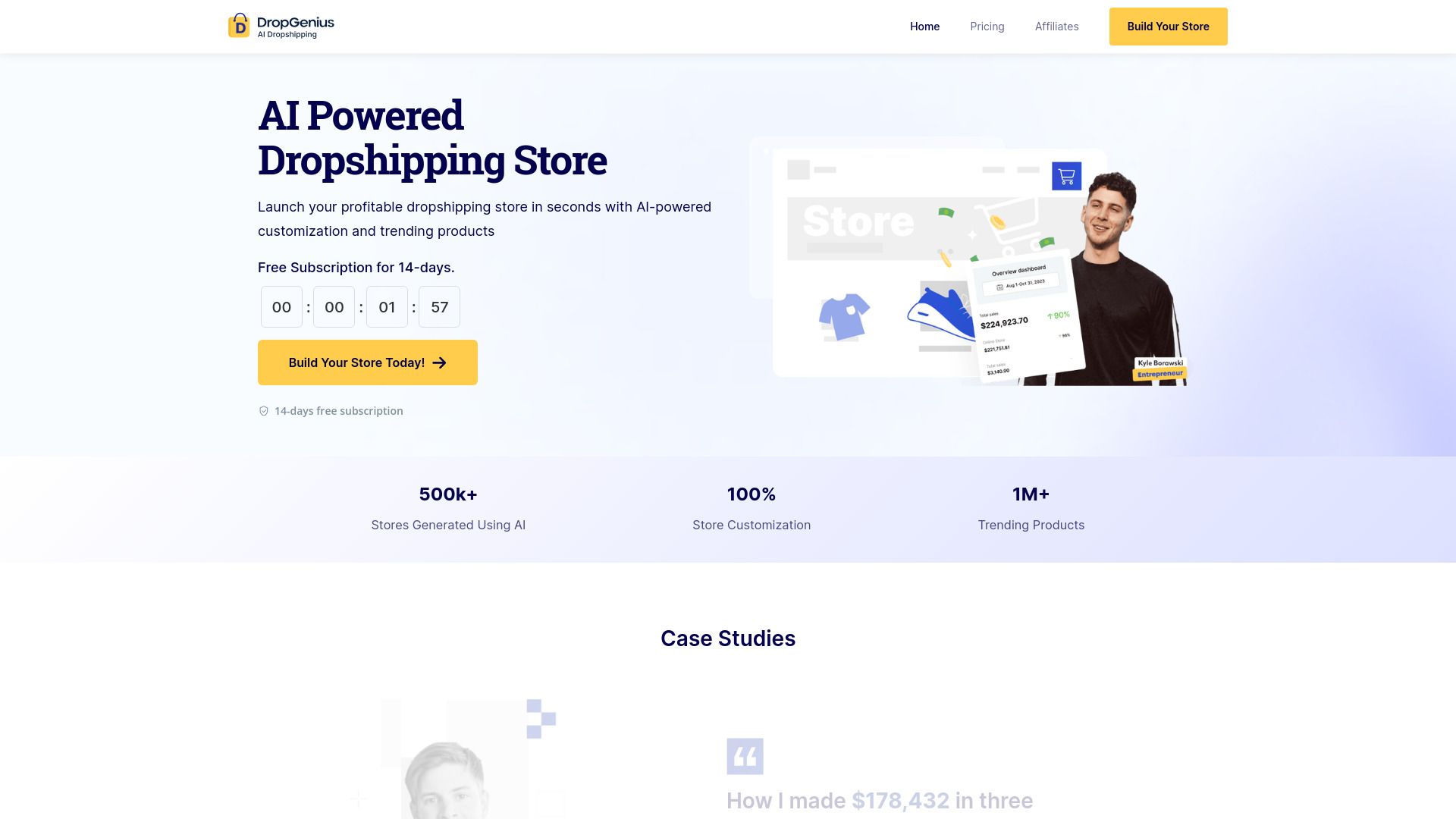 Dropgenius - AI Powered Dropshipping Store image