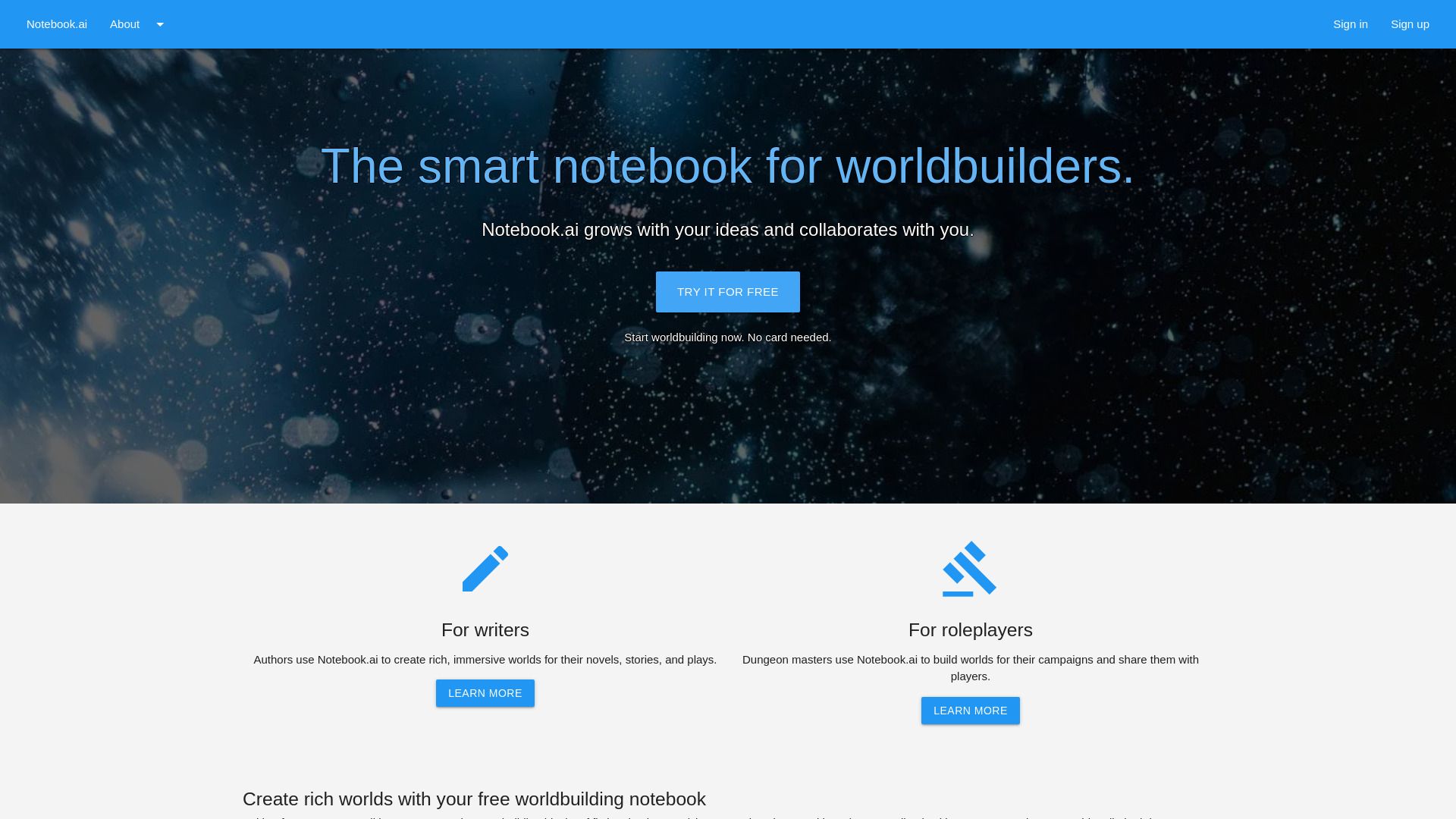 Notebook.ai image