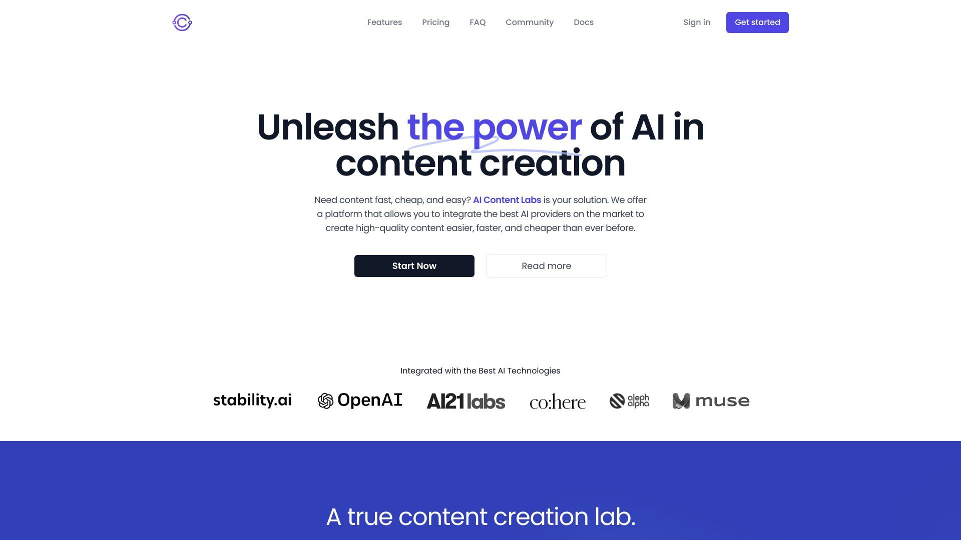 AI Content Labs image