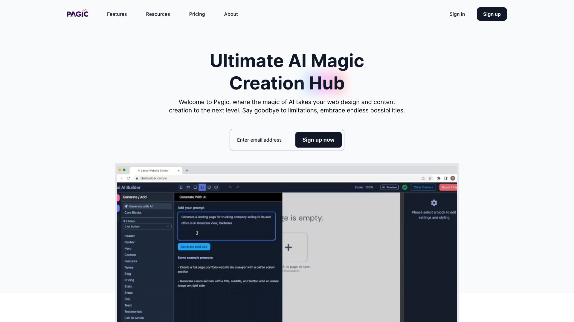 Pagic.io image