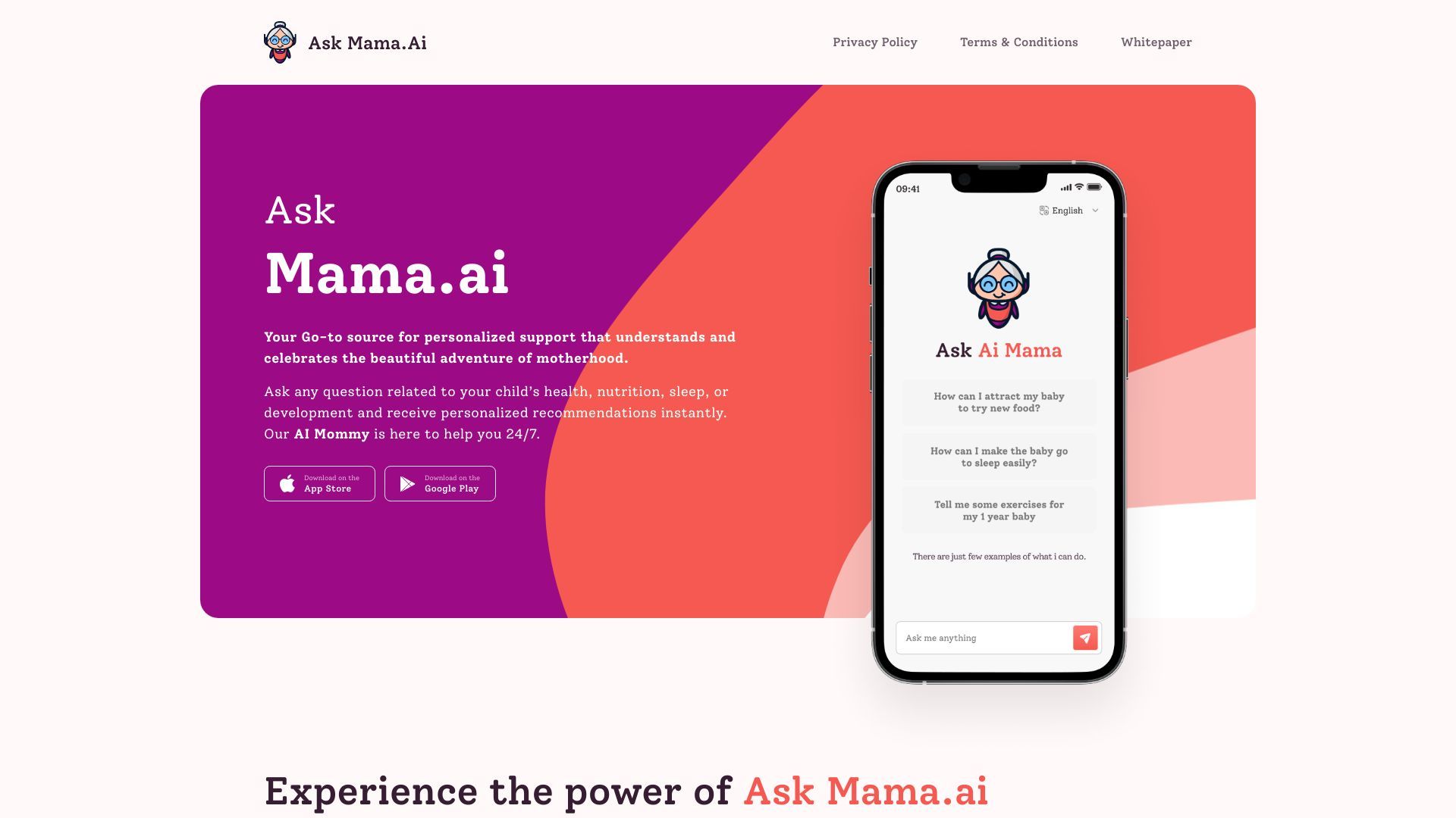 Ask Mama.ai image