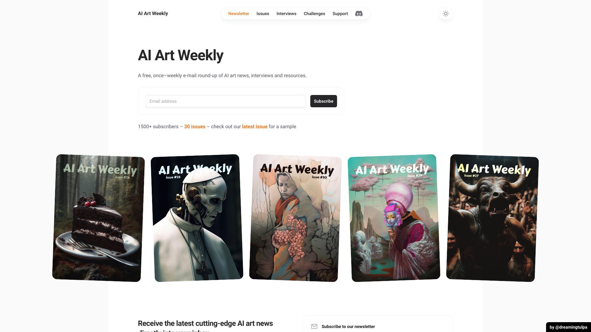 AI Art Weekly image