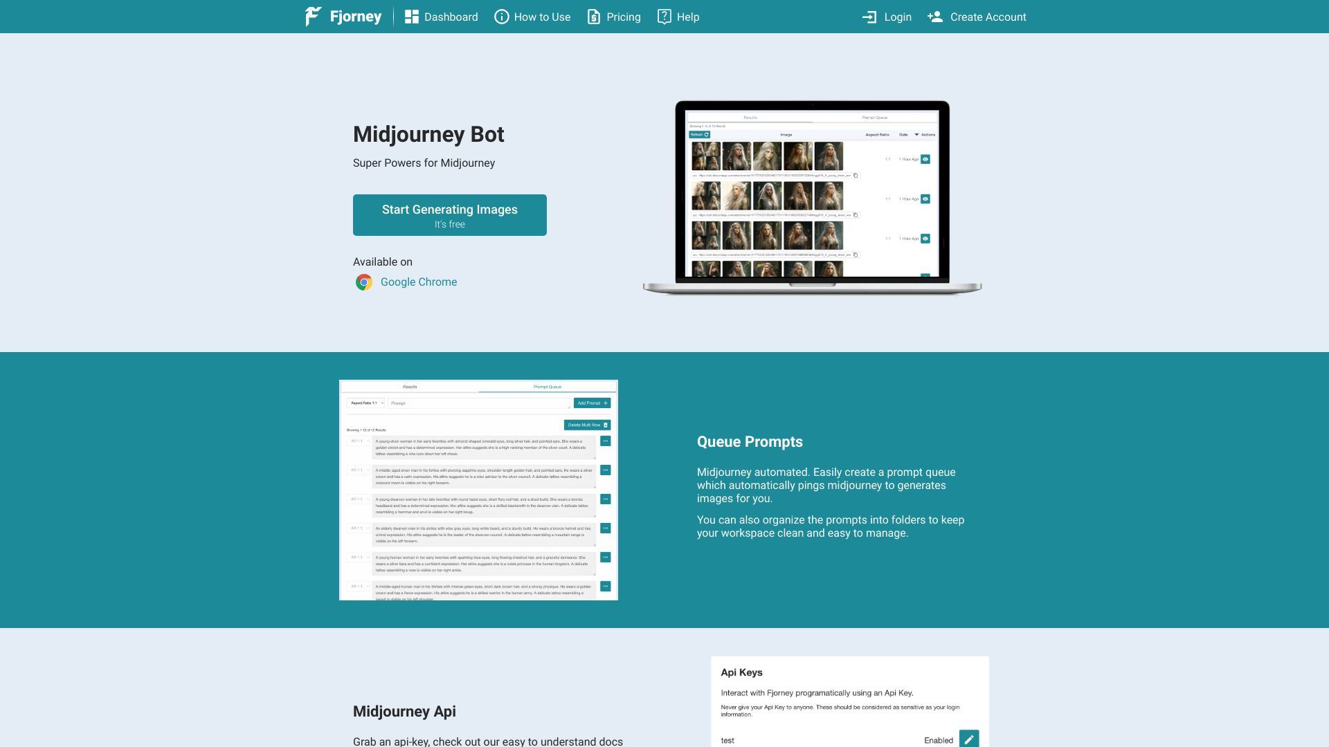 Midjourney Automation Tools image