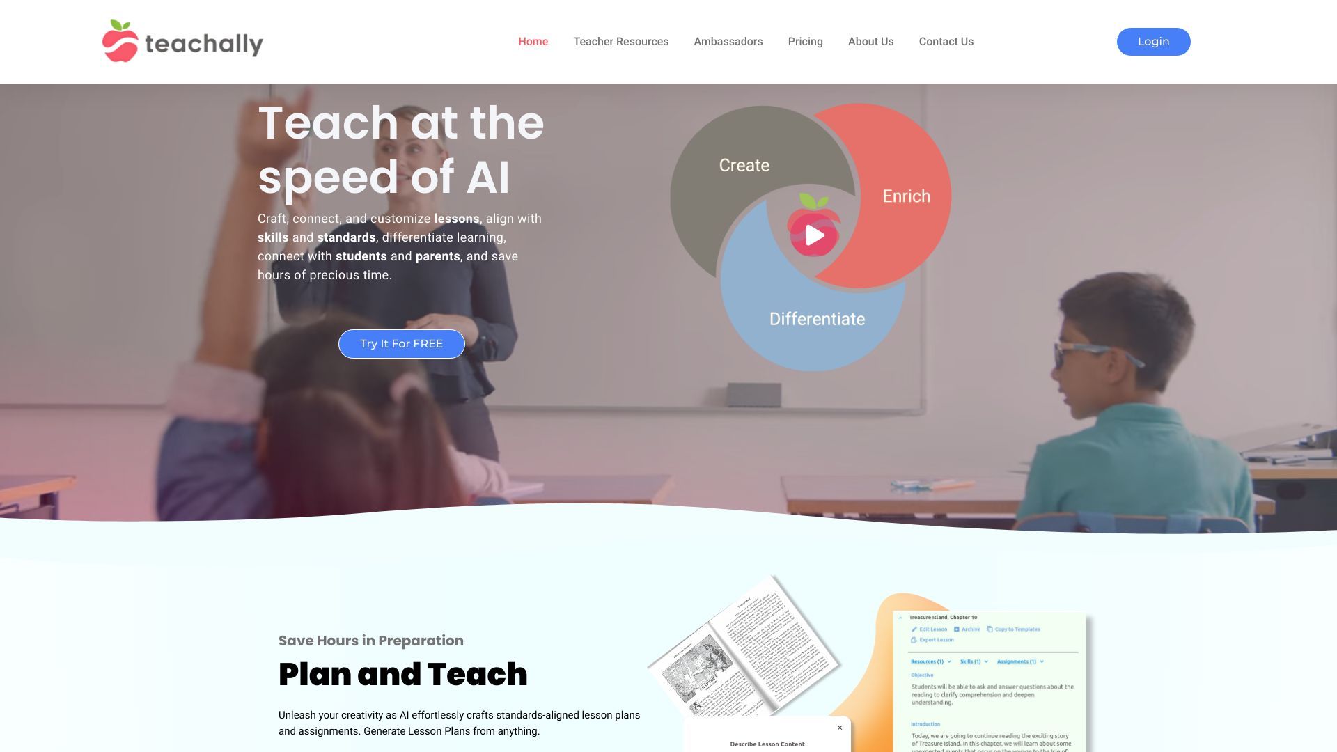 Teachally image