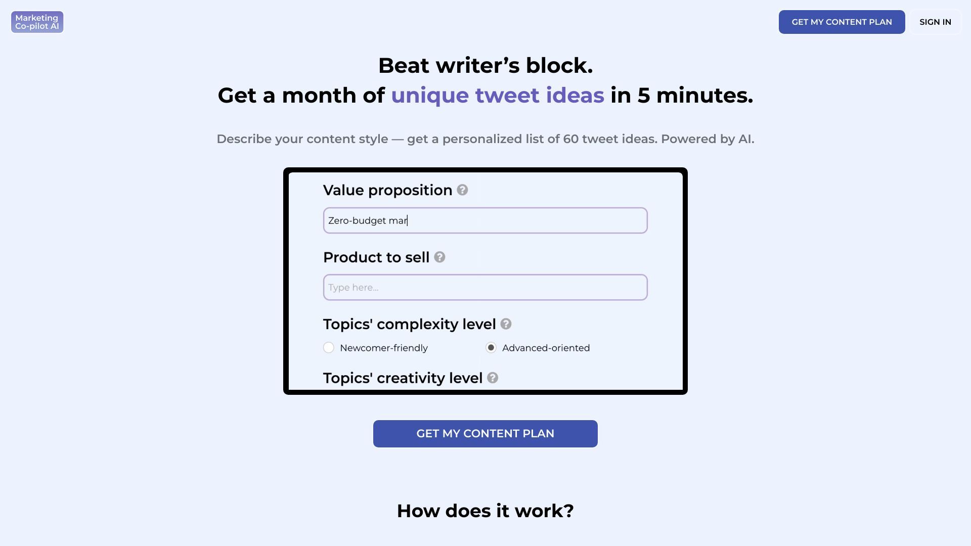 Content Generator image