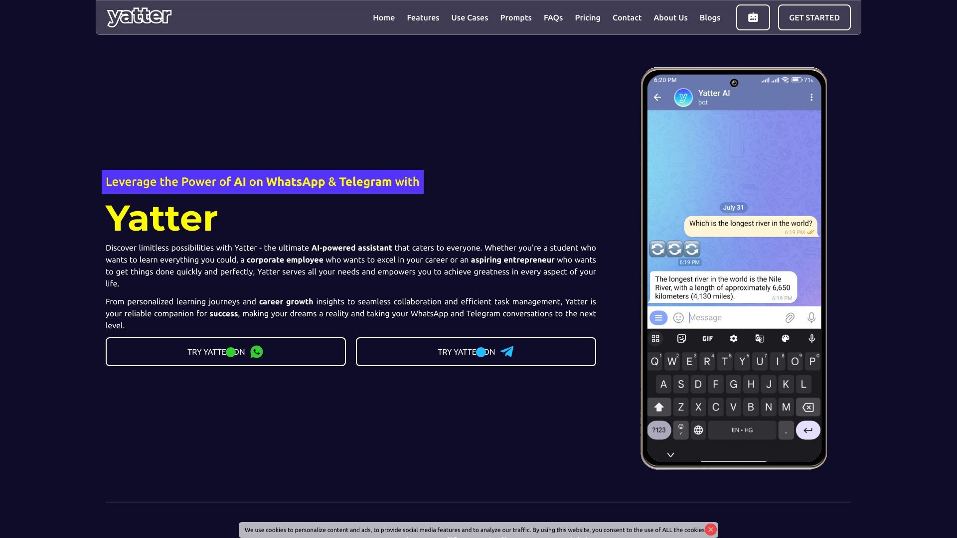 Yatter image