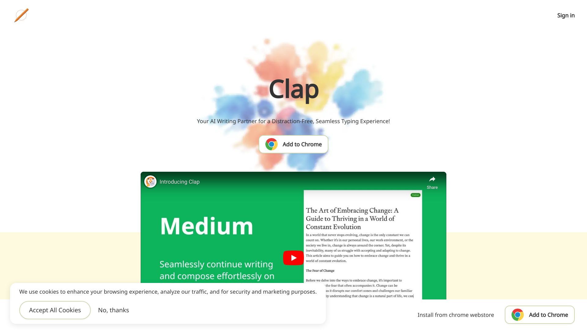 Clap image