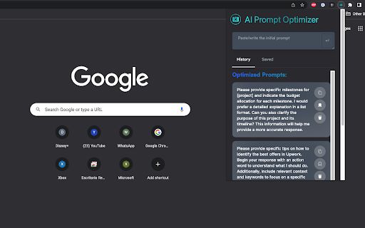 AI Prompt Optimizer image