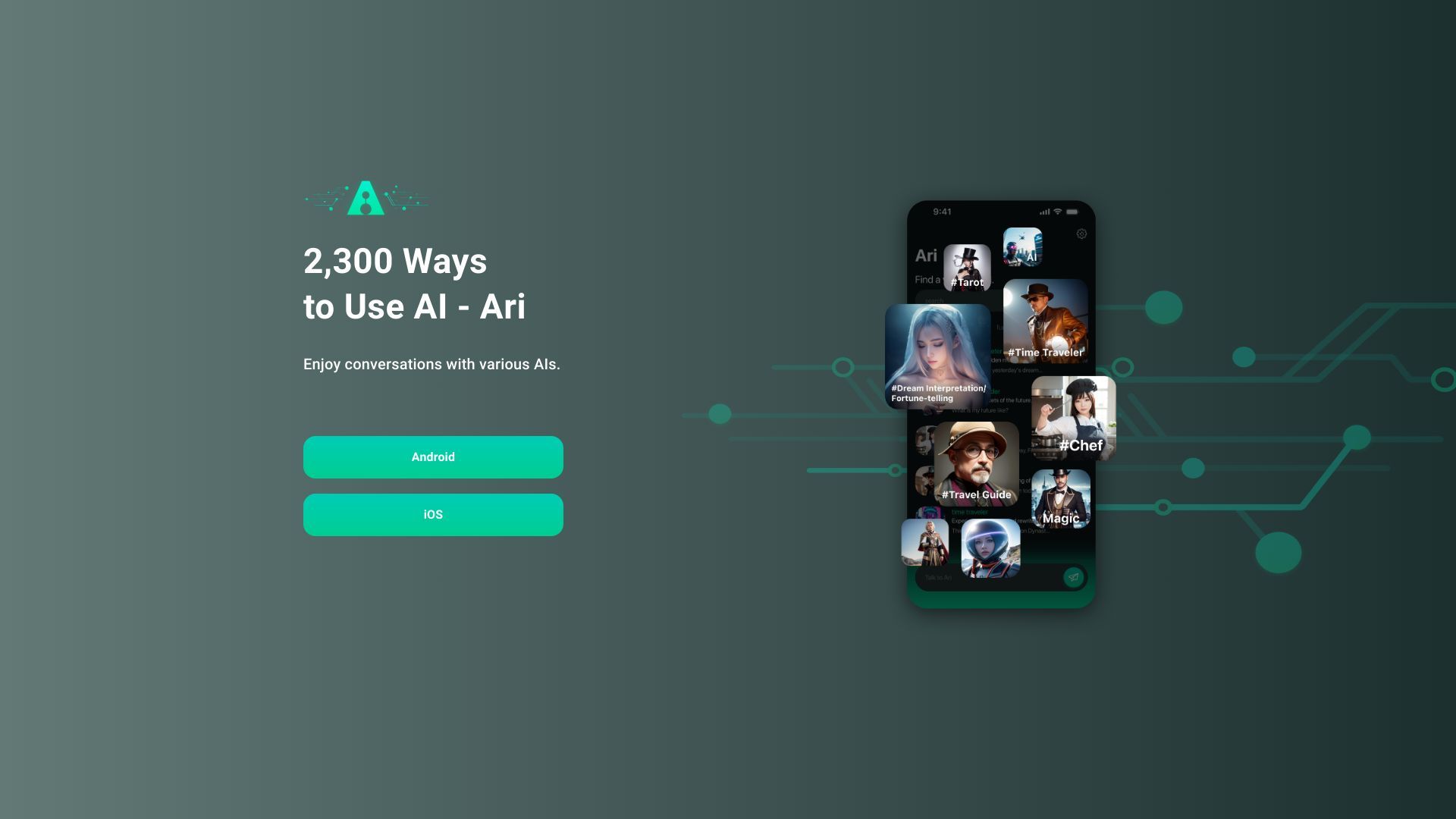 2,300 Ways to Use AI - Ari image