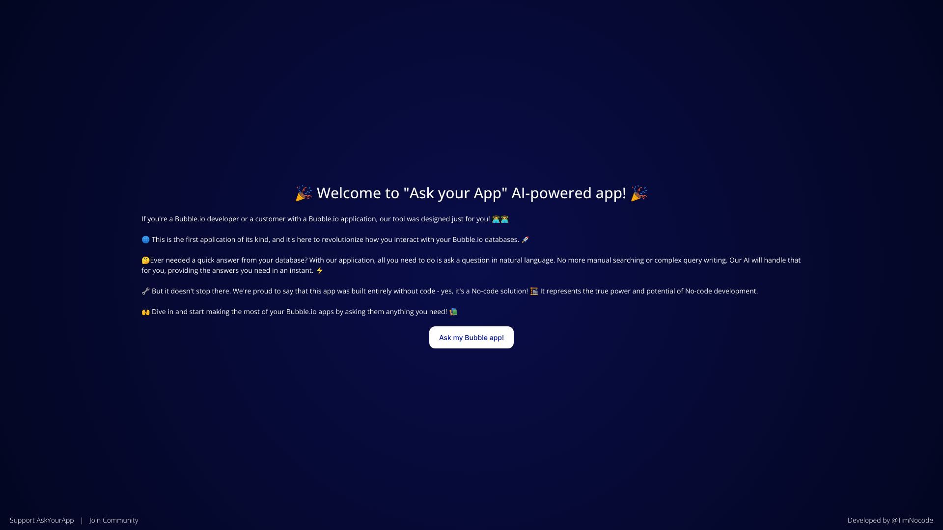 Ask Your App image