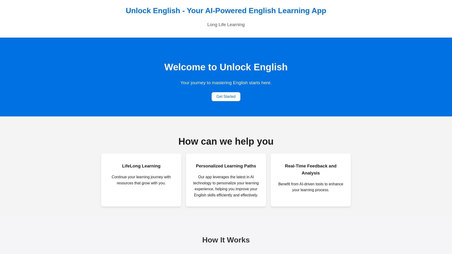 Unlock English image
