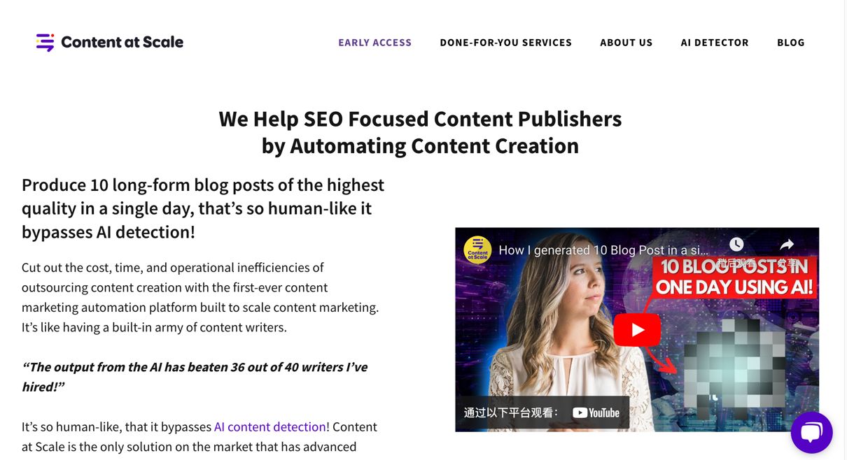 Content at Scale image
