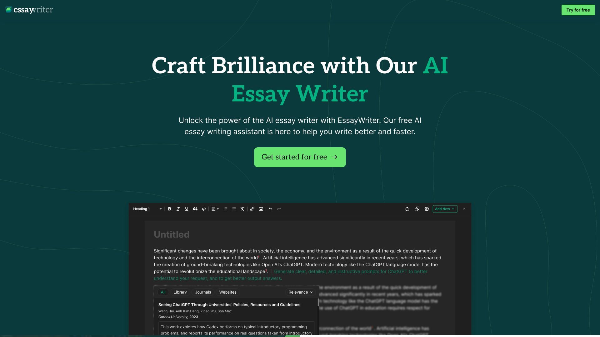 EssayWriter image