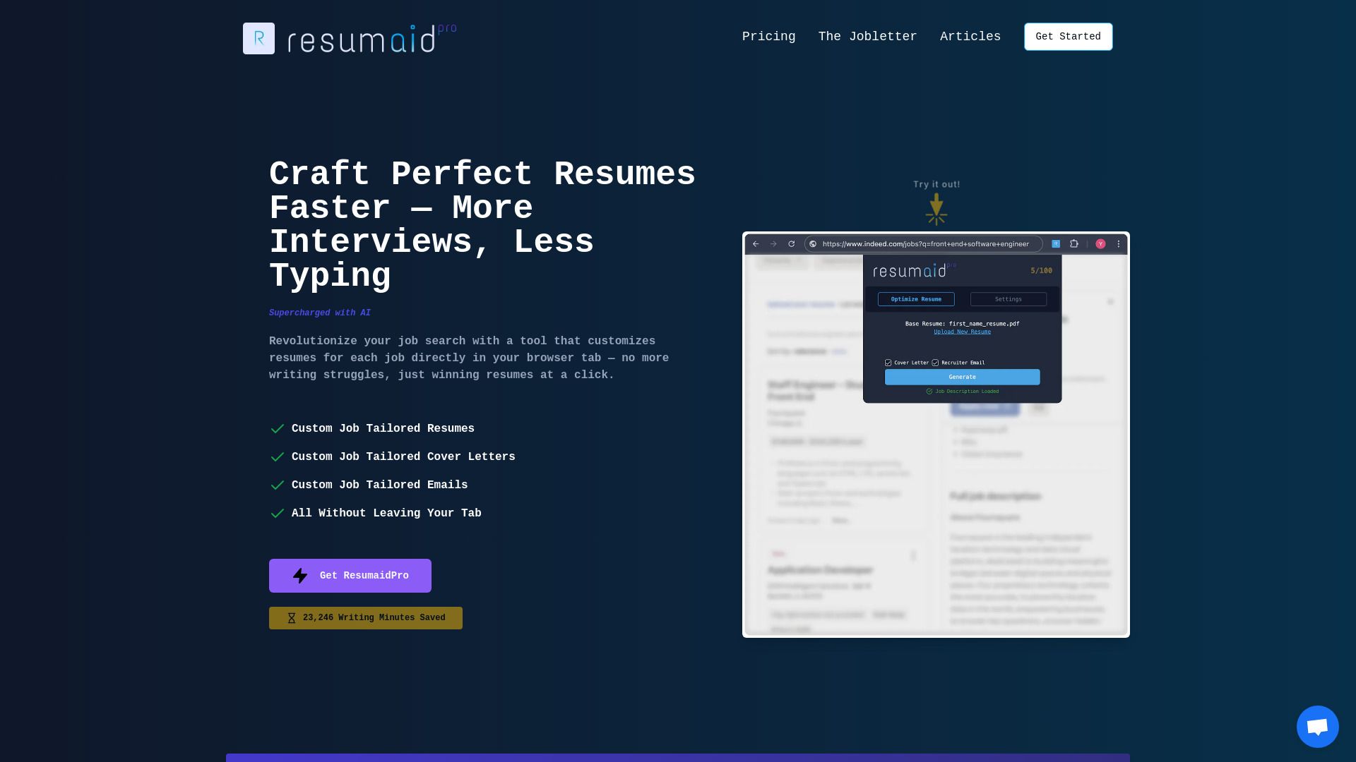 ResumaidPro image