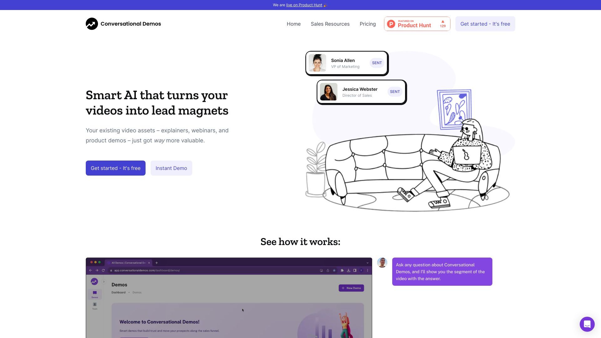 Conversational Demos image