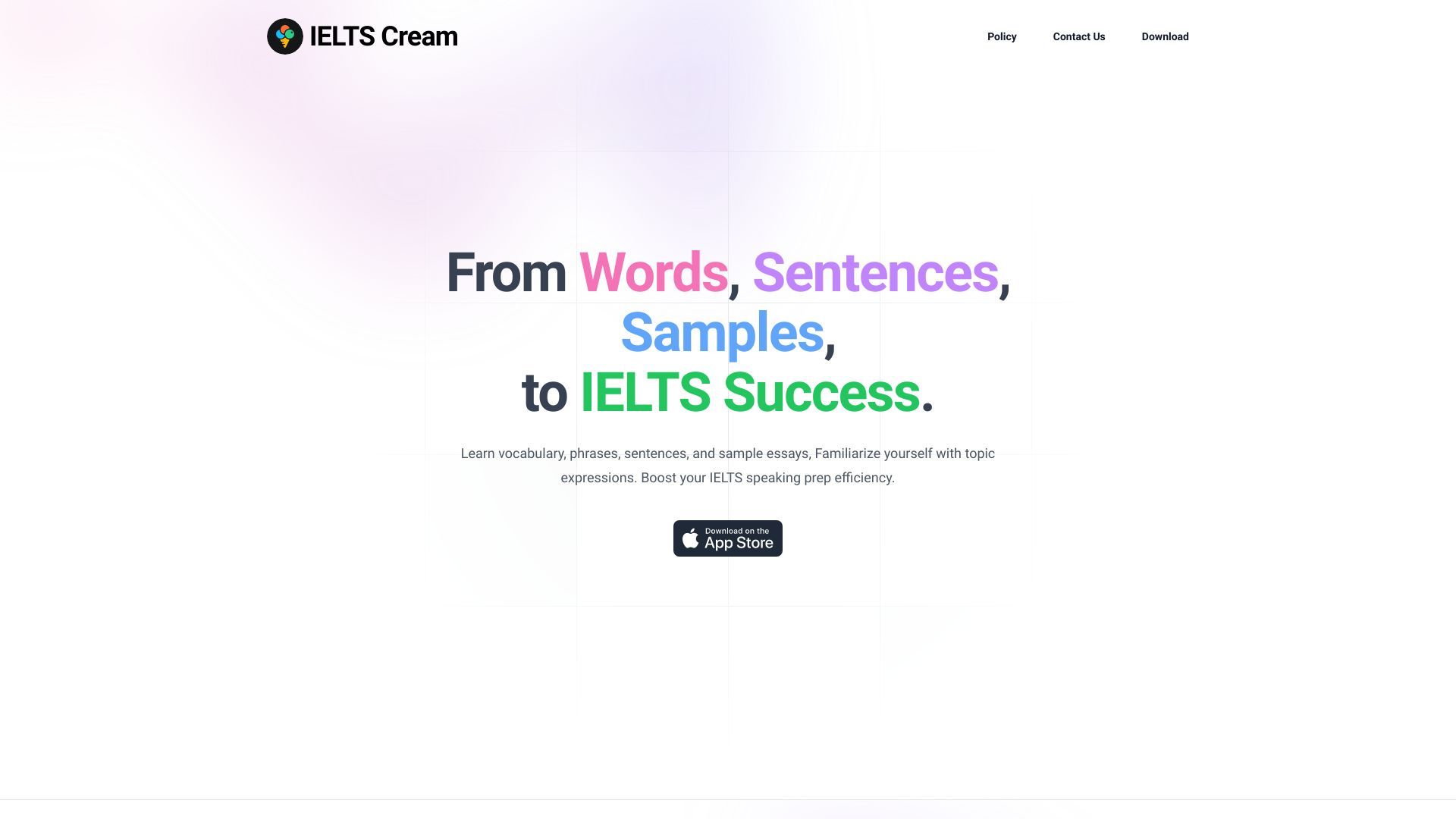 IELTS Cream image