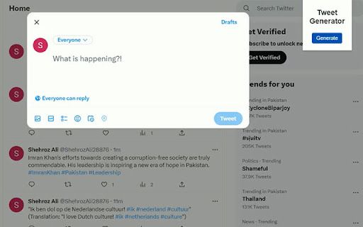 AI Tweet Generator Bot image
