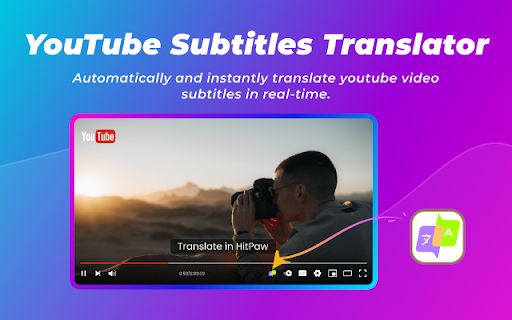 AI Speak Subtitles for YouTube image