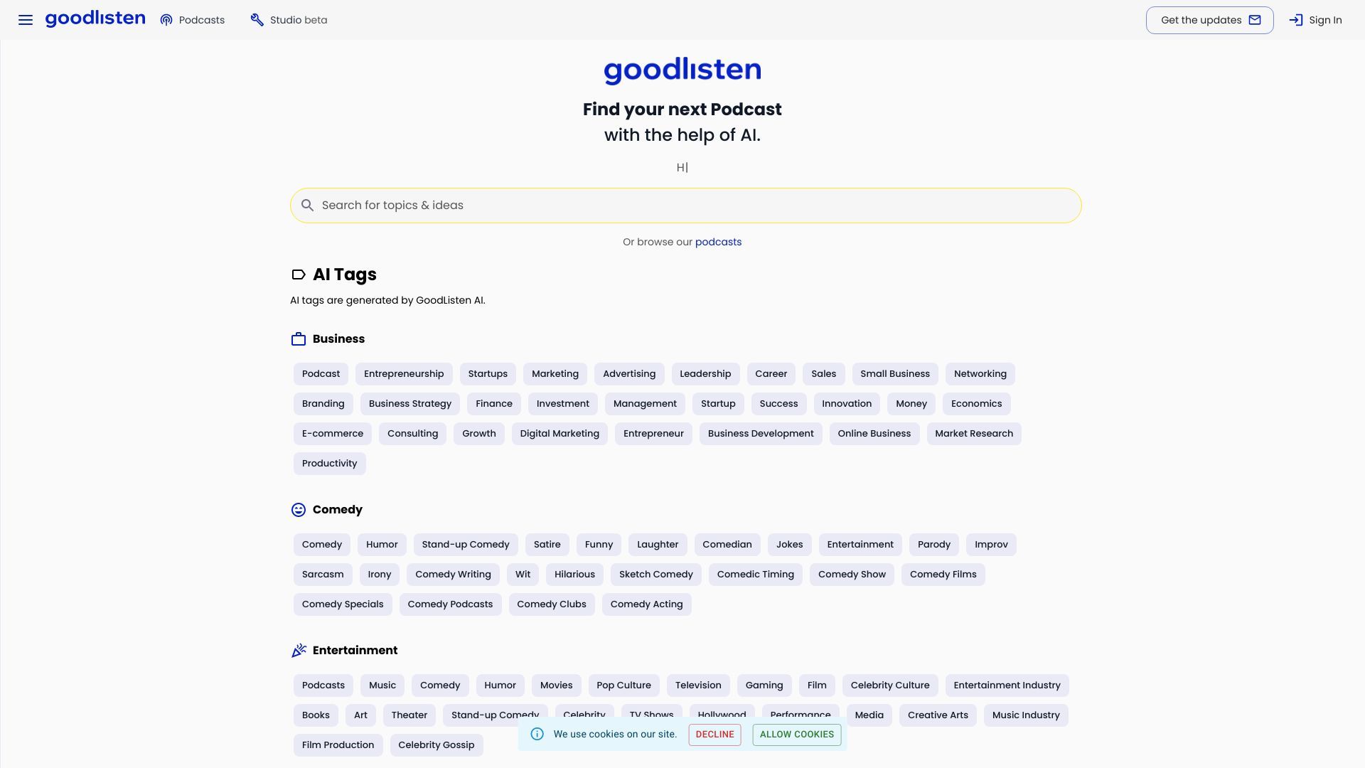 GoodListen image