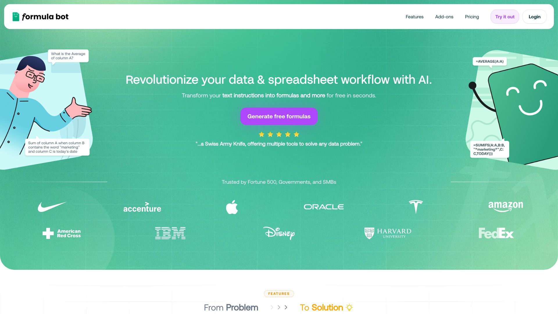 Formula Bot - AI Data Analyst image