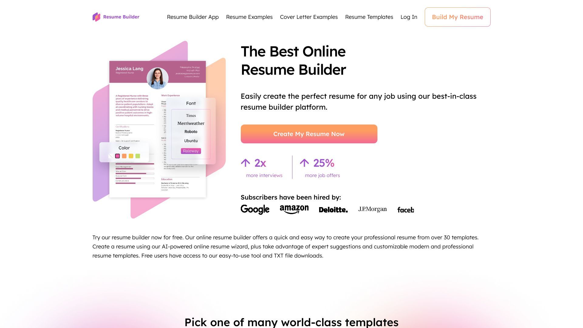 ResumeBuilder.com image