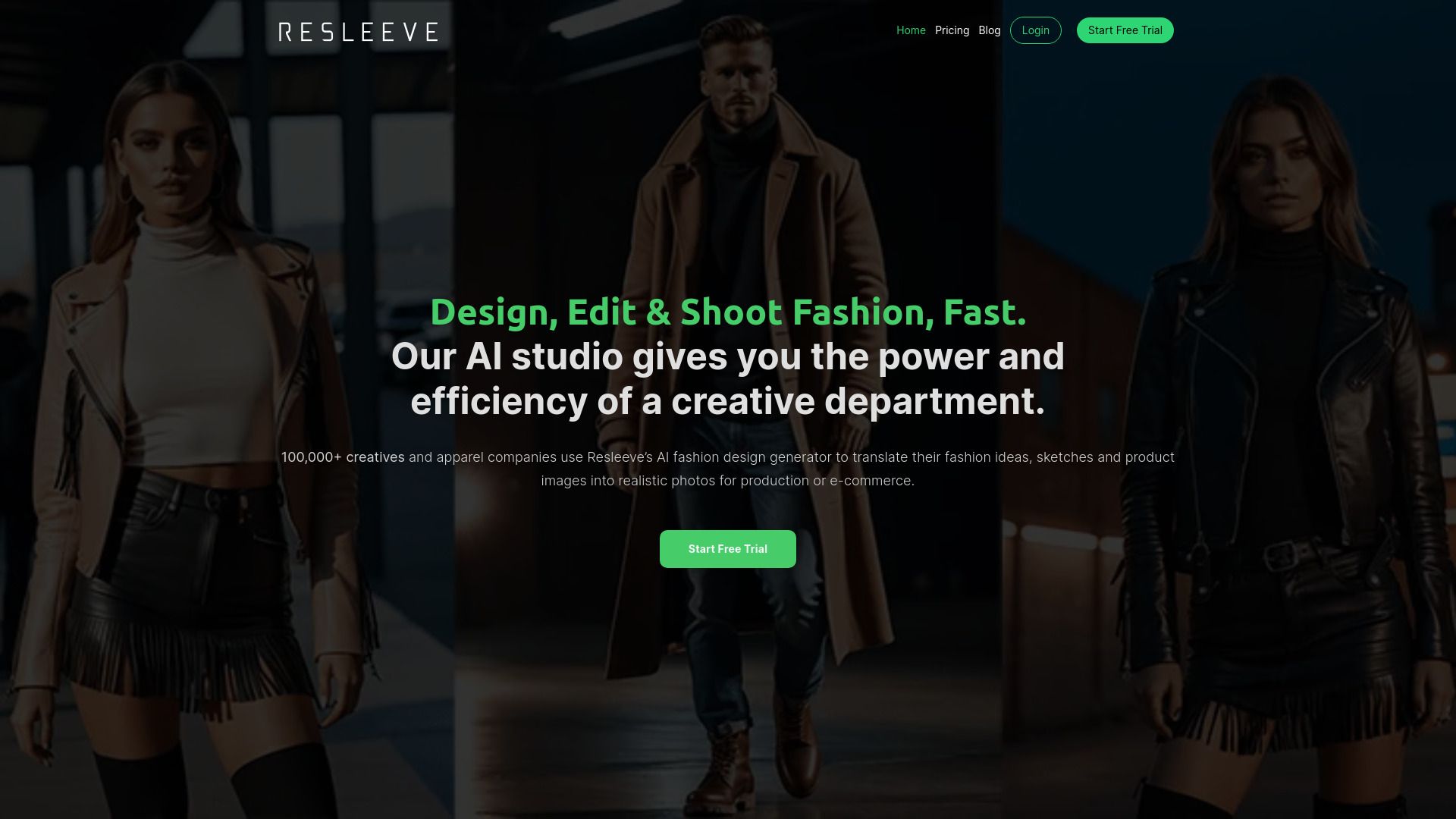 Resleeve AI Fashion Design image
