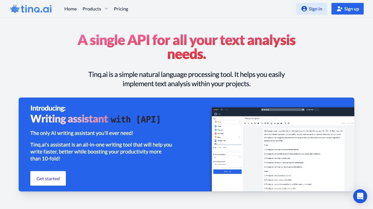 Tinq.ai image